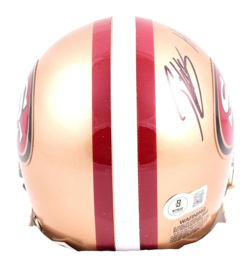 Patrick Willis Signed San Francisco 49ers Mini Helmet HOF Inscription