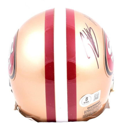 Patrick Willis Signed San Francisco 49ers Mini Helmet HOF Inscription