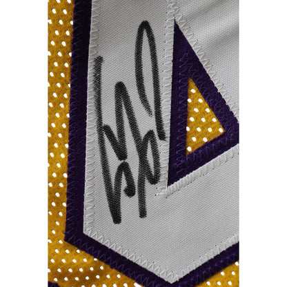 Shaquille O'Neal Signed Pro Style Yellow Basketball Jersey (Beckett COA)
