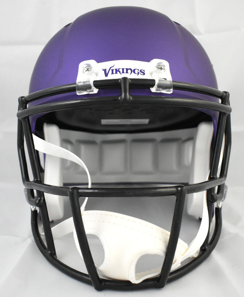 Aaron Jones Signed Minnesota Vikings Full Size Speed Helmet