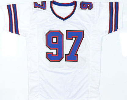 Joey Bosa Autographed White Custom Football Jersey