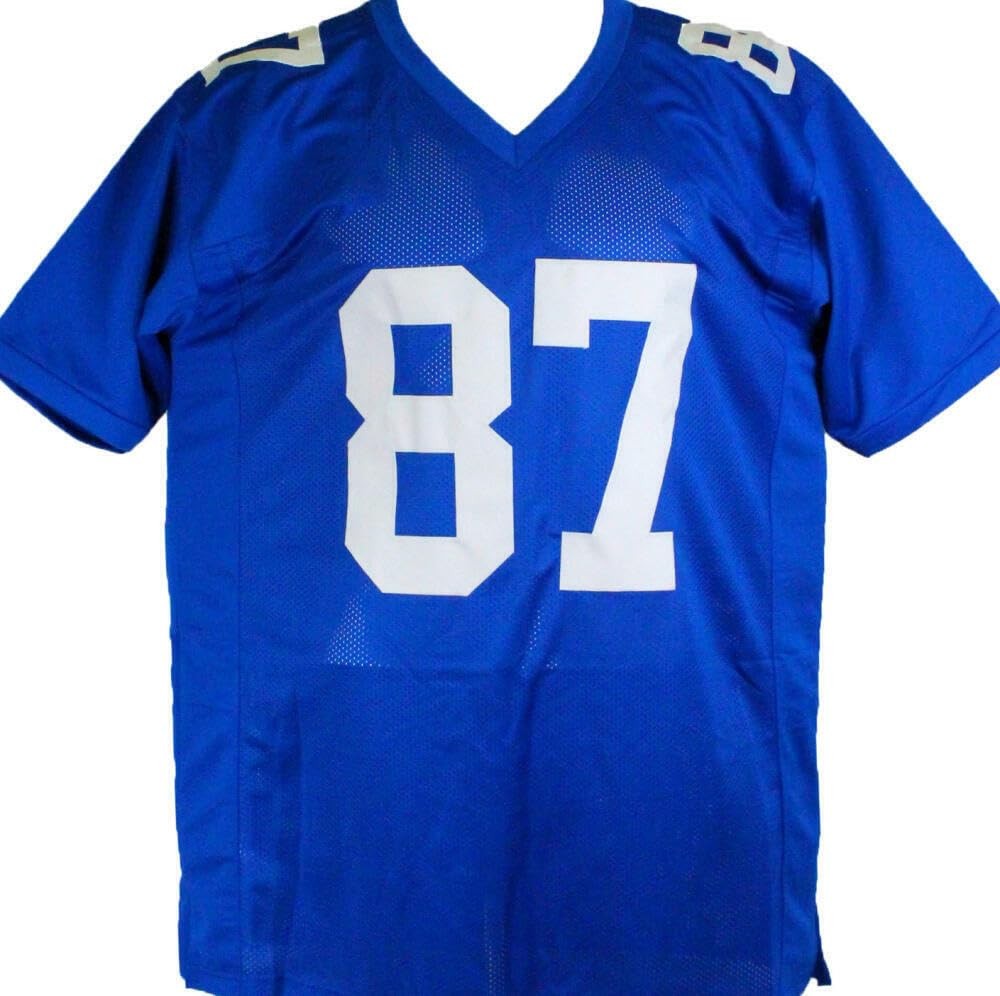 Sterling Shepard Autographed New York Giants Blue Custom Jersey