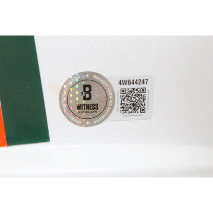 Michael Irvin Signed Miami Hurricanes Full Size Helmet