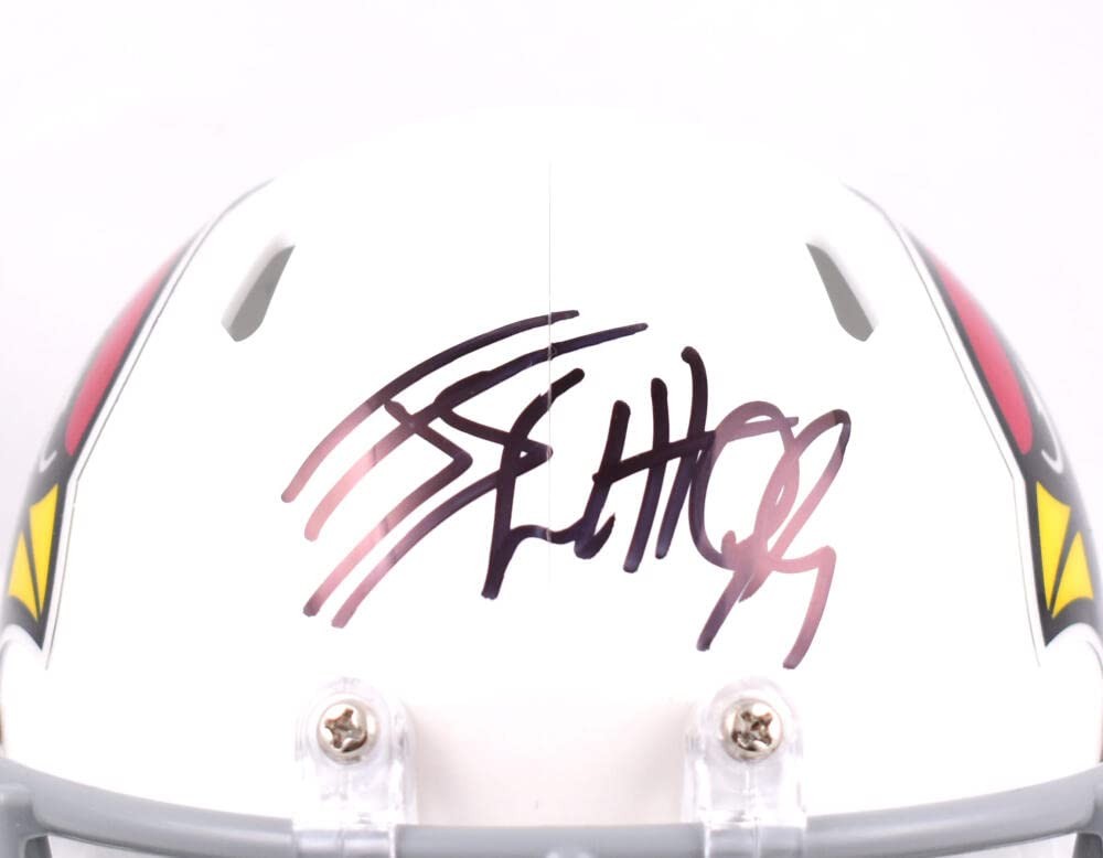 JJ Watt Signed Arizona Cardinals Black Speed Mini Helmet