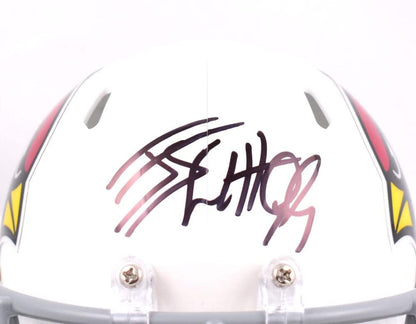 JJ Watt Signed Arizona Cardinals Black Speed Mini Helmet