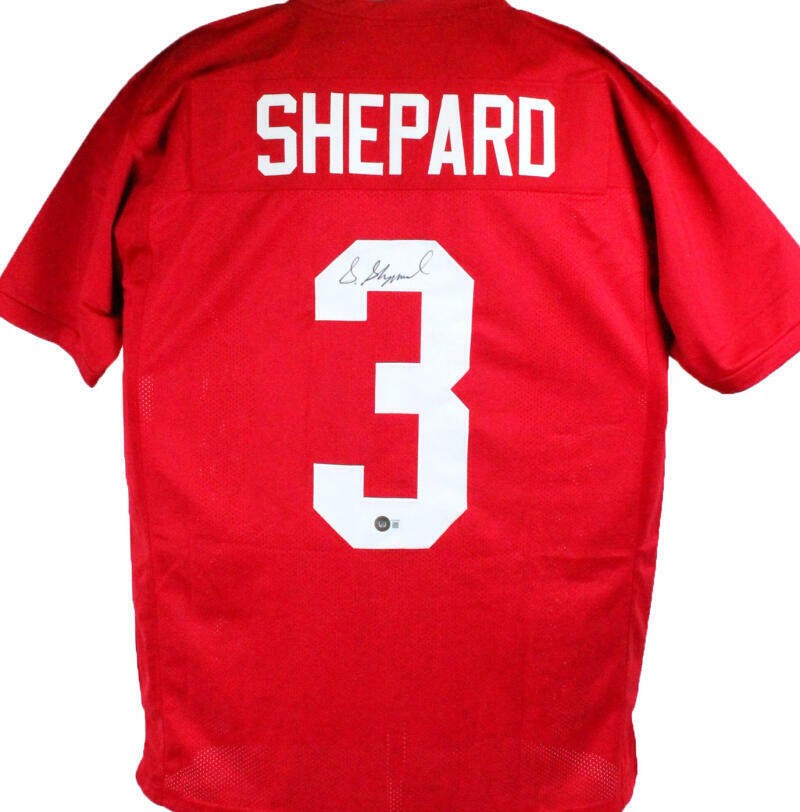Sterling Shepard Autographed Oklahoma Sooners Maroon Custom Jersey