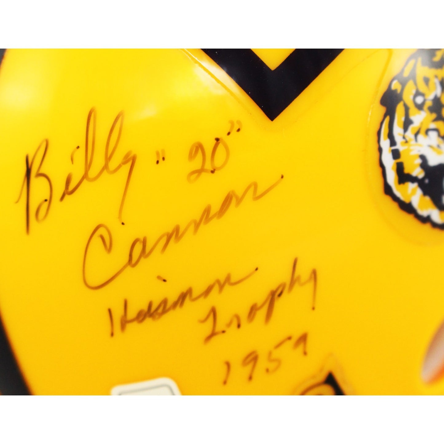 Billy Cannon Autographed LSU Tigers VSR4 Mini Helmet (Heisman 59)
