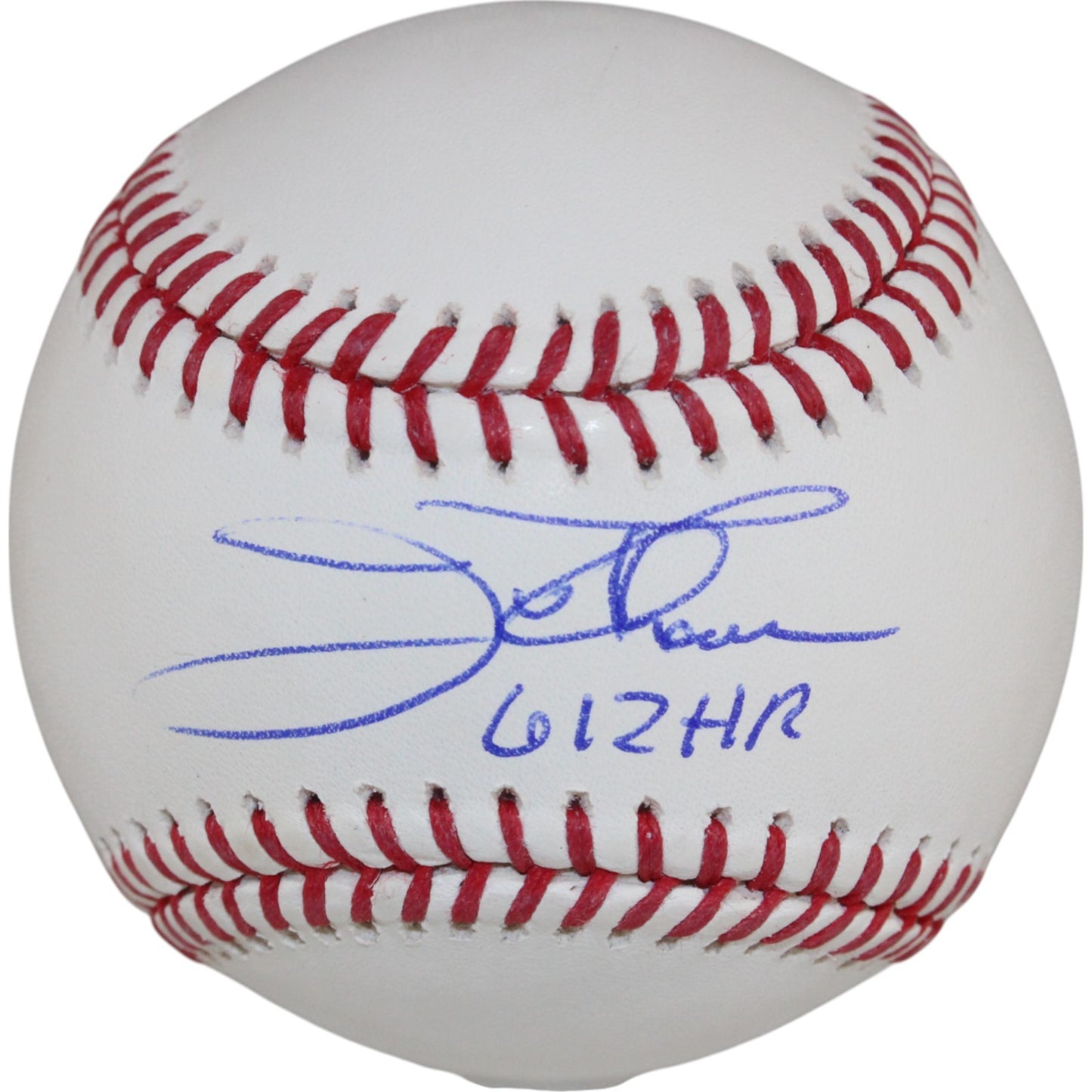 Jim Thome Autographed Cleveland Indians Official Major League Baseball
