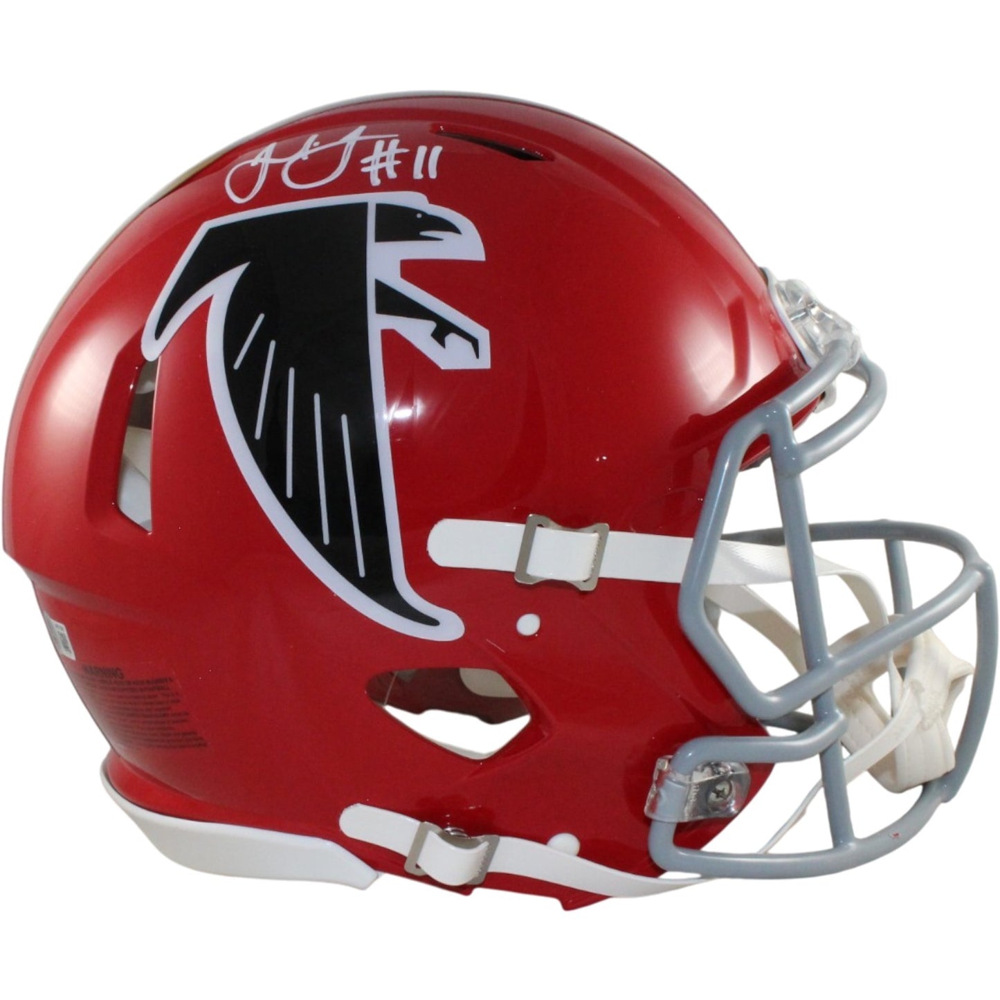 Julio Jones Signed Atlanta Falcons Authentic Throwback Helmet