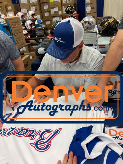 Chipper Jones Signed Atlanta Braves Mitchell & Ness Throwback Jersey (HOF)