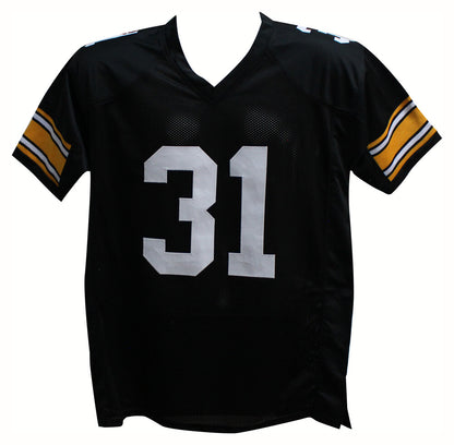 Donnie Shell Autographed Pittsburgh Steelers Custom Jersey (HOF)