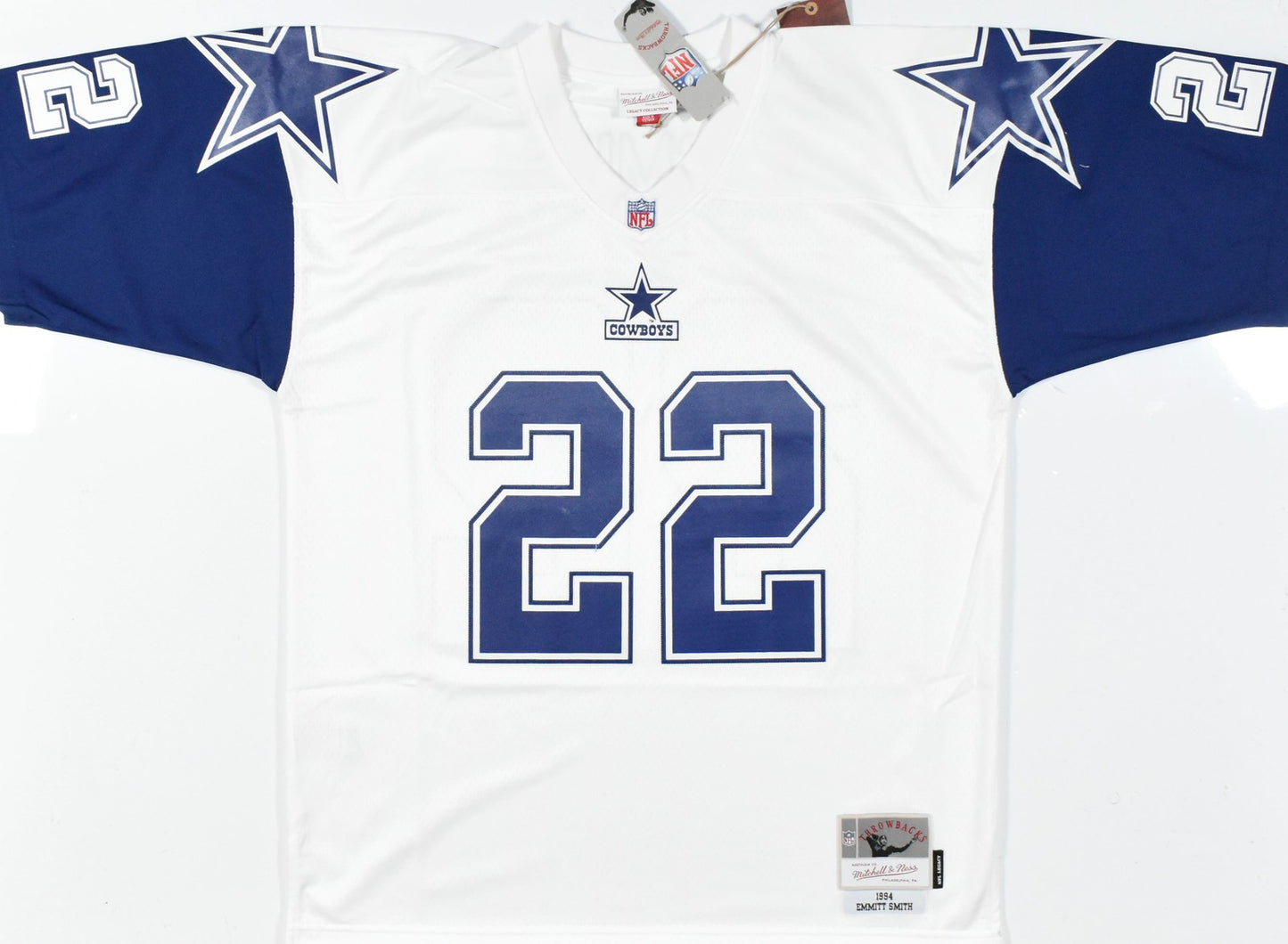 Emmitt Smith Autographed Dallas Cowboys Mitchell & Ness Legacy Jersey