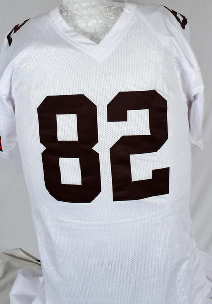 Ozzie Newsome Autographed Cleveland Browns Custom White Jersey