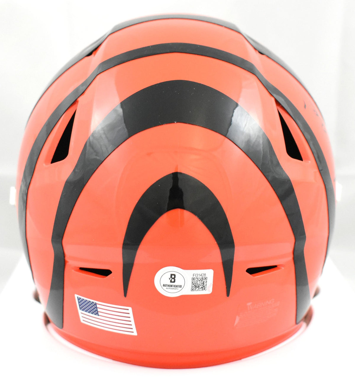 Ja'Marr Chase Signed Cincinnati Bengals Mid-Size SpeedFlex Helmet