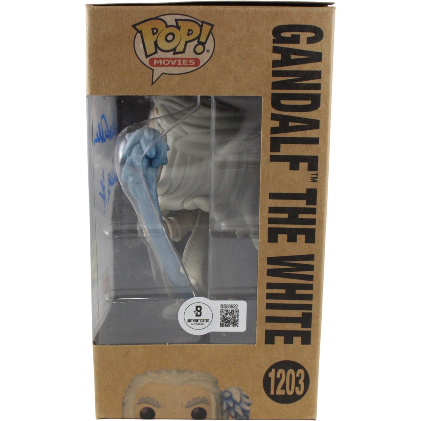 Ian McKellen Signed Gandalf Lord of the Rings Funko Pop! #1203
