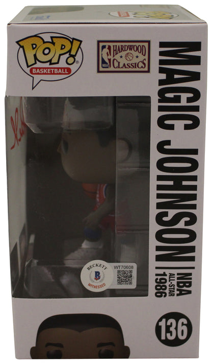 Magic Johnson Signed NBA All Stars Funko Pop #136 Target Exclusive