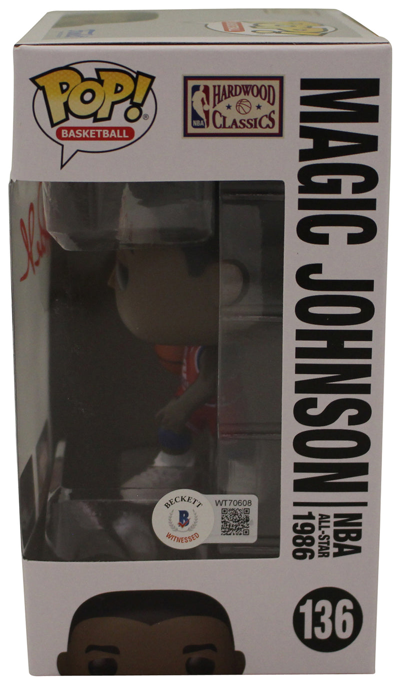 Magic Johnson Signed NBA All Stars Funko Pop #136 Target Exclusive