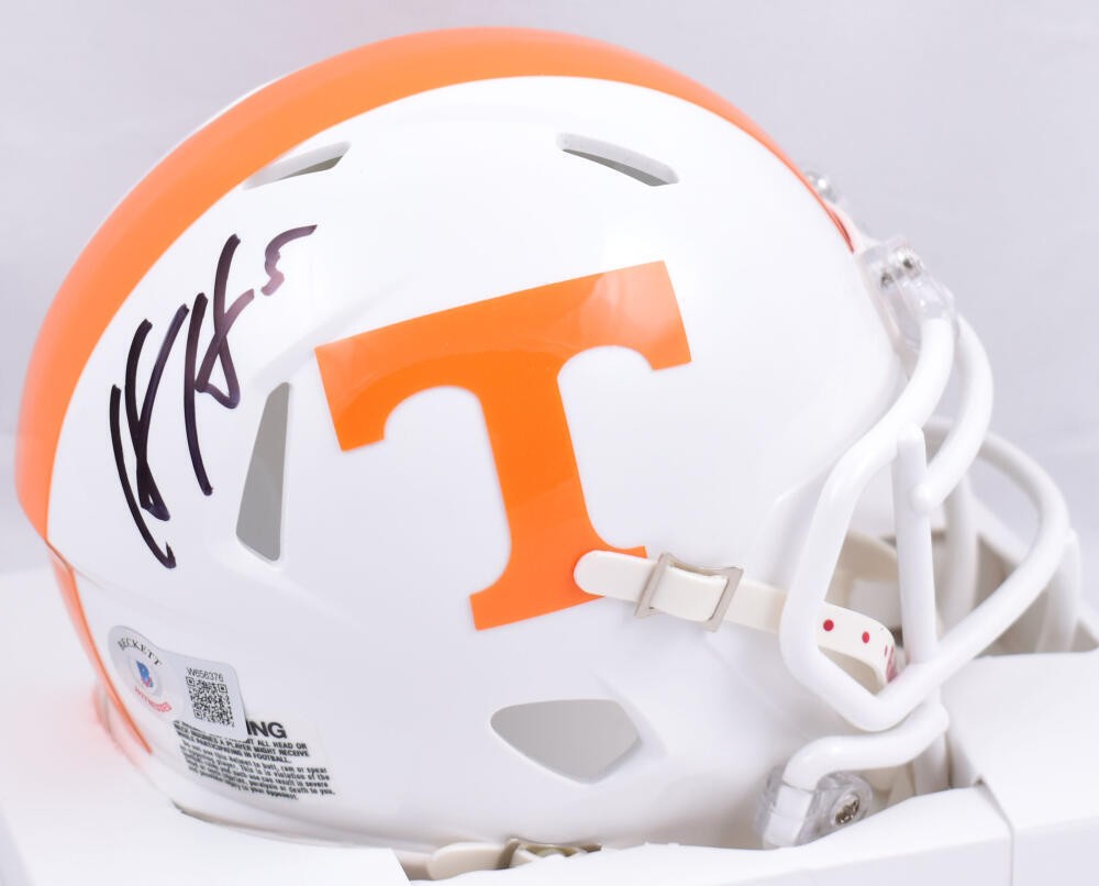 Hendon Hooker Signed Tennessee Volunteers Speed Mini Helmet