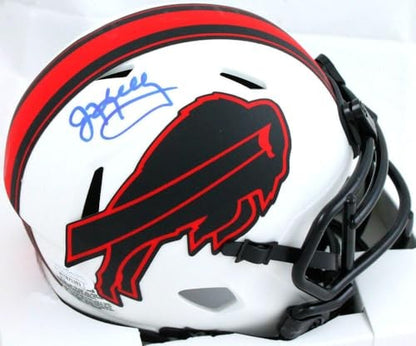 Jim Kelly Autographed Buffalo Bills Lunar Speed Mini Helmet