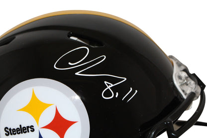 Chase Claypool Autographed Pittsburgh Steelers Authentic Speed Helmet
