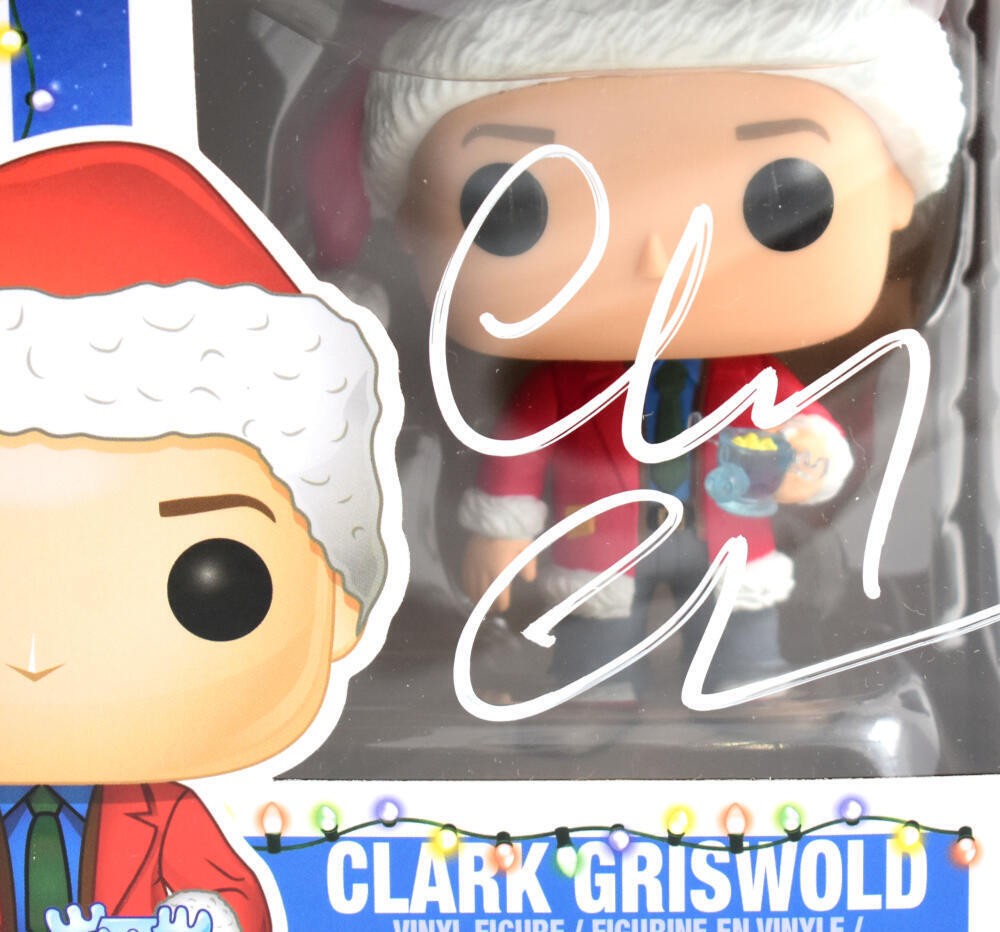 Chevy Chase Funko Pop Figurine Signed Clark Griswold