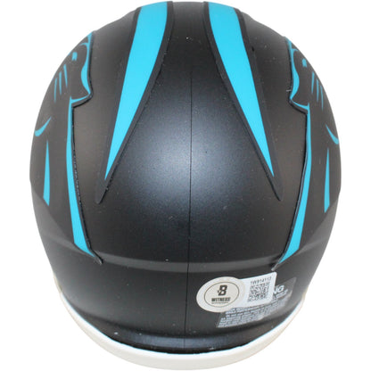Julius Peppers Signed Carolina Panthers Eclipse Mini Helmet (HOF)