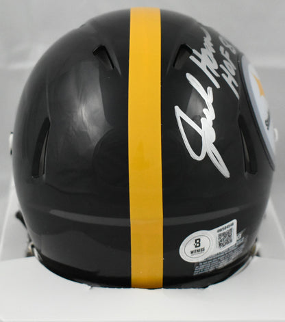 Jack Ham Signed Pittsburgh Steelers Mini Helmet