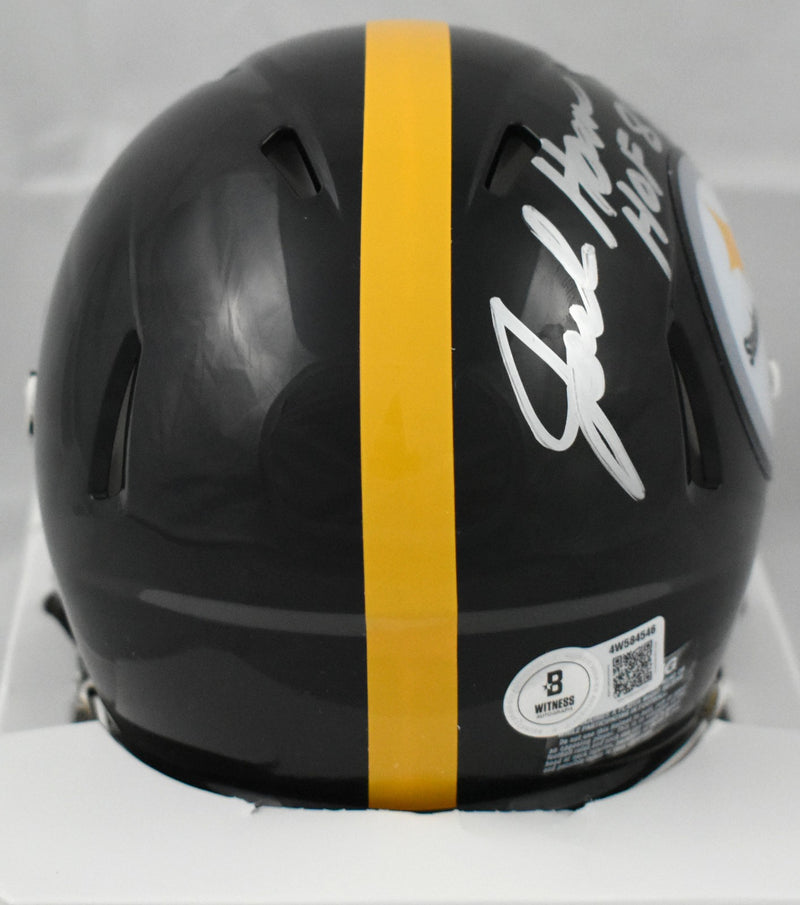 Jack Ham Signed Pittsburgh Steelers Mini Helmet