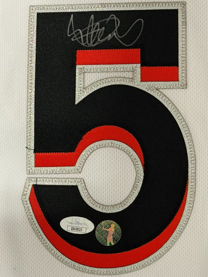 Ichiro Suzuki Autographed Miami Marlins Majestic Authentic Jersey JSA