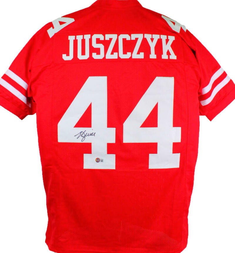 Kyle Juszczyk Signed San Francisco 49ers Red Custom Jersey
