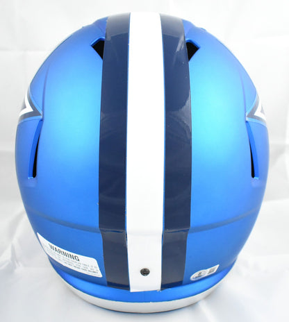 Roger Staubach Signed Dallas Cowboys Blaze Speed Full Size Helmet