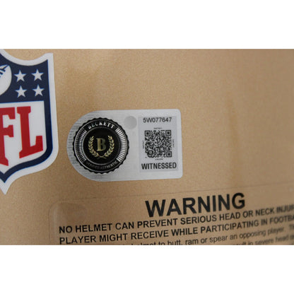 Brock Purdy & George Kittle Signed San Francisco 49ers Speedflex Helmet