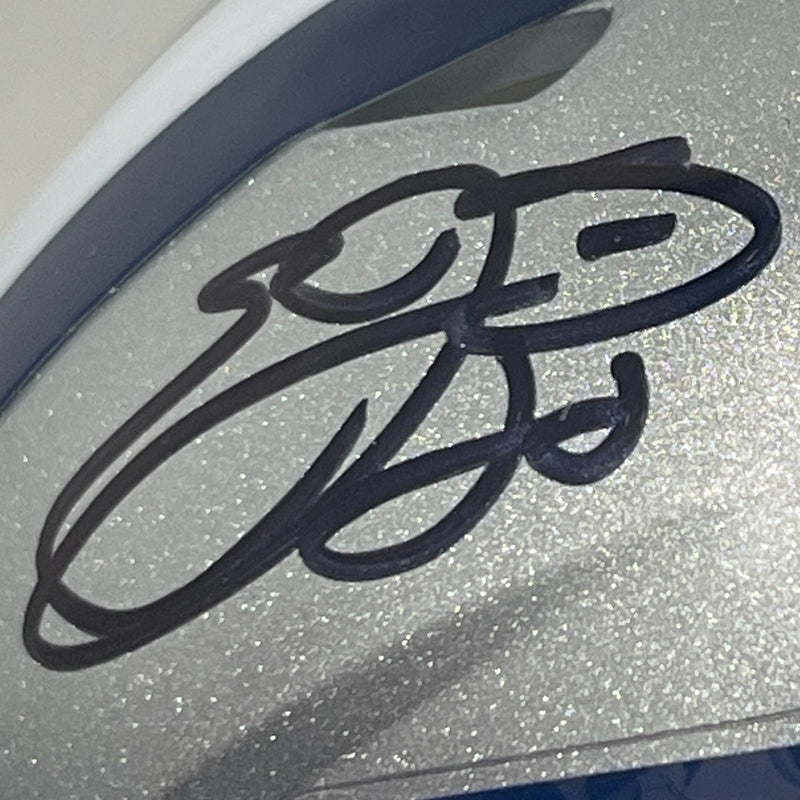Emmitt Smith Dallas Cowboys Signed Speed Mini Helmet (Prova & Beckett)