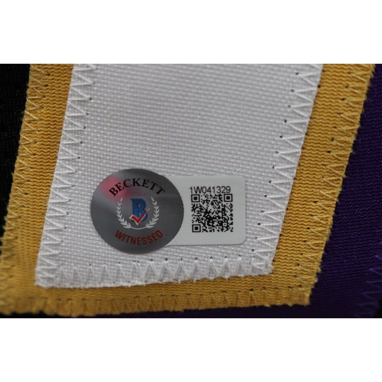 Jonathan Ogden Signed HOF Inscribed Black Custom Jersey