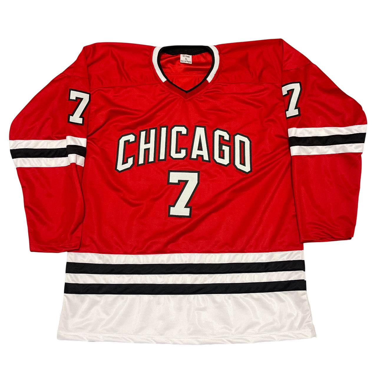 Chris Chelios Signed Chicago Custom Hockey Jersey (HOF 2013) BAS
