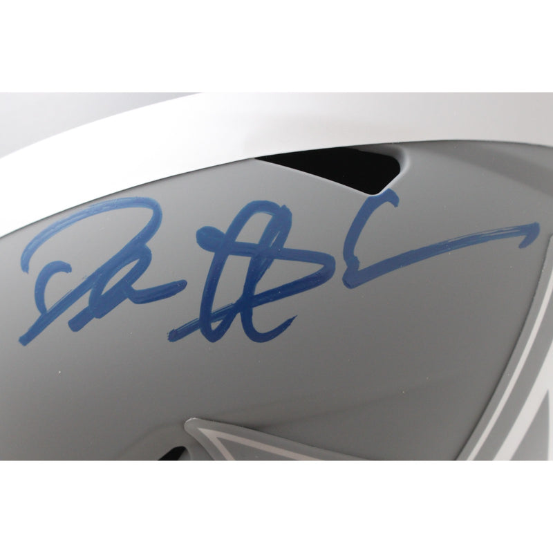 Deion Sanders Dallas Cowboys Autographed Full Size Slate Replica Helmet