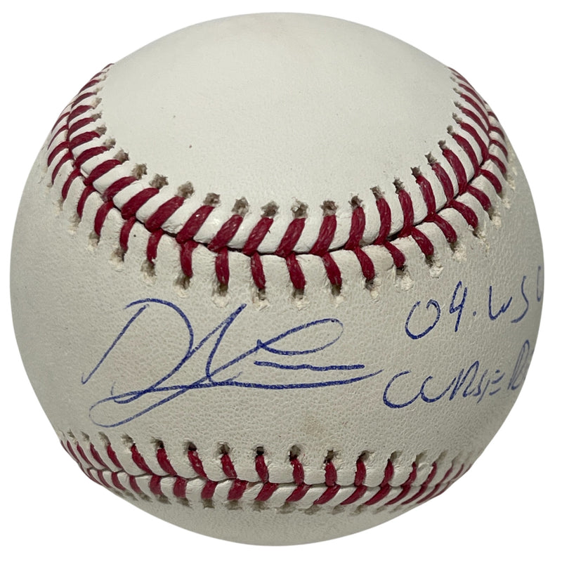 Derek Lowe Signed Official Major League Baseball (2 Inscriptions)