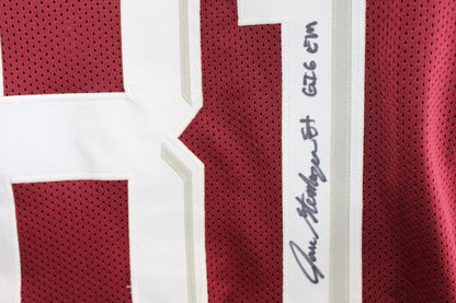 Jace Sternberger Signed College Style Football Jersey