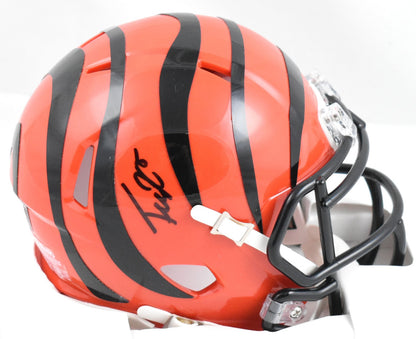 Tee Higgins Signed Cincinnati Bengals Speed Mini Helmet