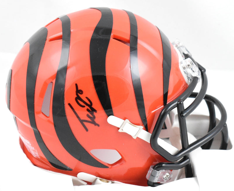 Tee Higgins Signed Cincinnati Bengals Speed Mini Helmet