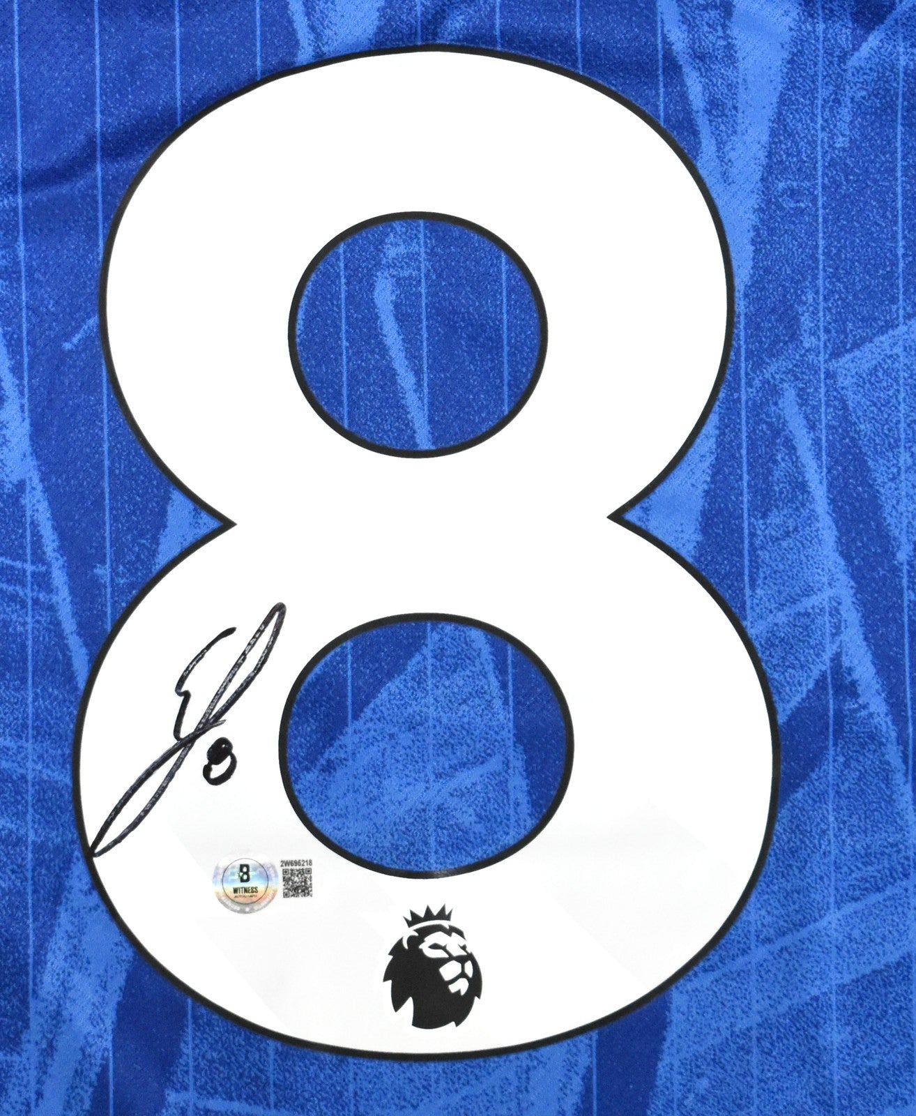 Enzo Fernandez Signed Chelsea FC Home Jersey
