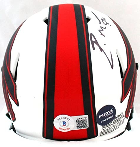 Eric Moulds Signed Buffalo Bills Lunar Speed Mini Helmet