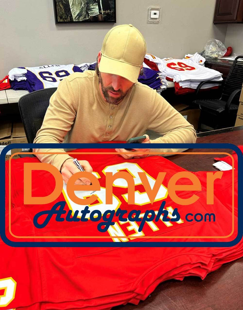 Jared Allen Autographed Kansas City Chiefs Custom Red Jersey (BAS COA)
