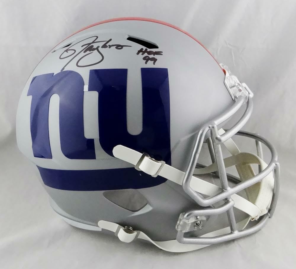 Lawrence Taylor Signed New York Giants Full Size AMP Speed Helmet