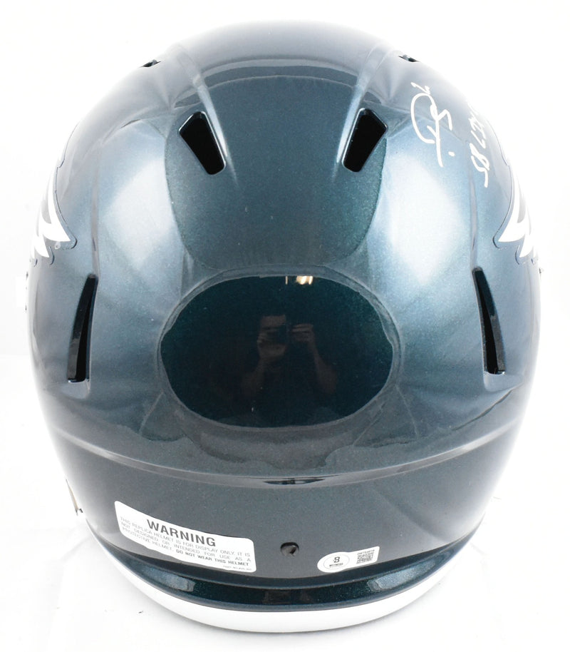 Darius Slay Philadelphia Eagles Signed Full Size Helmet SB Champs
