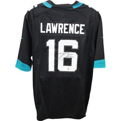 Trevor Lawrence Jacksonville Jaguars Signed Nike Black Jersey