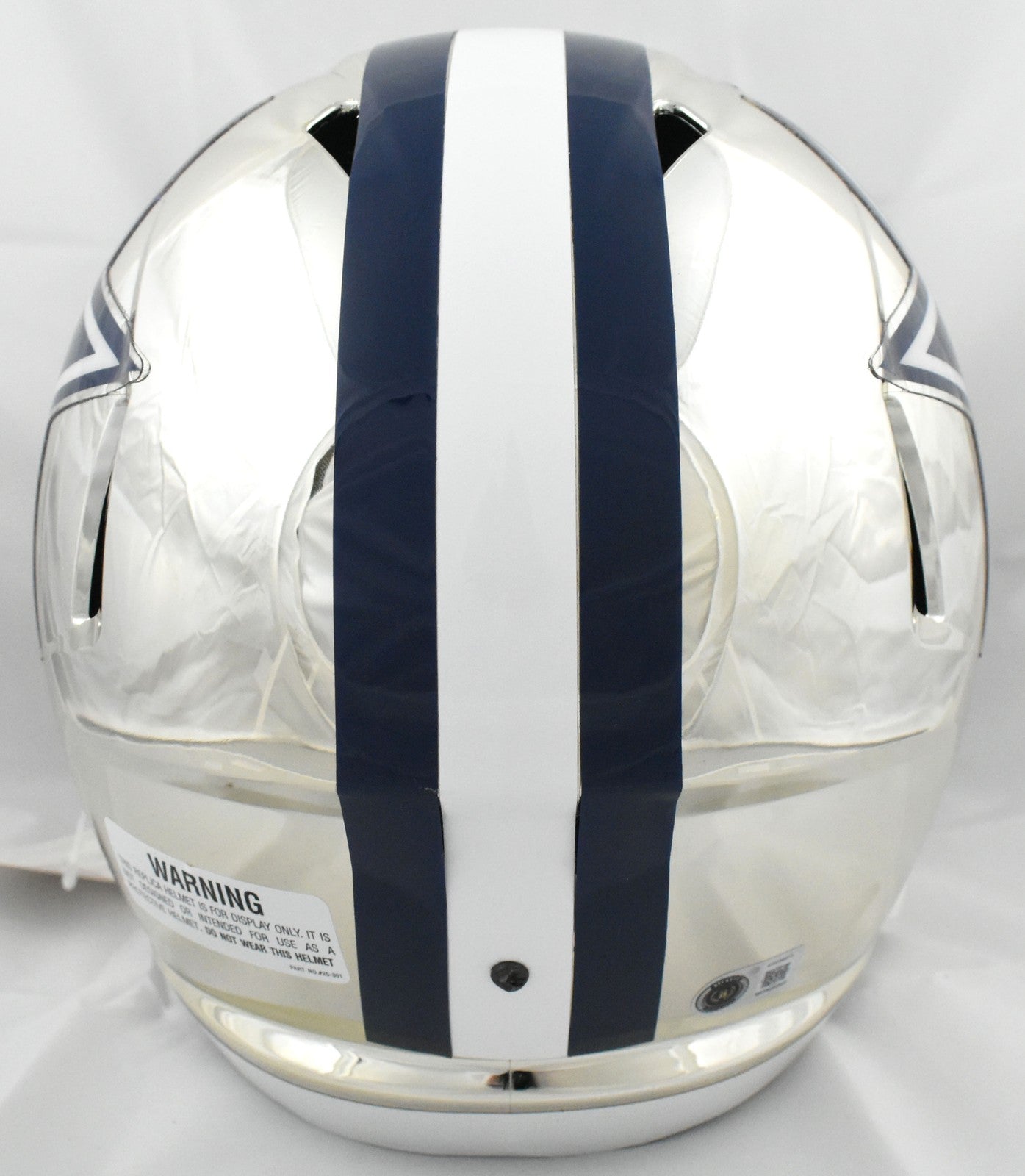 Roger Staubach Autographed Dallas Cowboys Full Size Chrome Speed Helmet