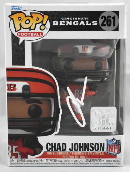 Chad Johnson Signed Cincinnati Bengals Funko Pop #261