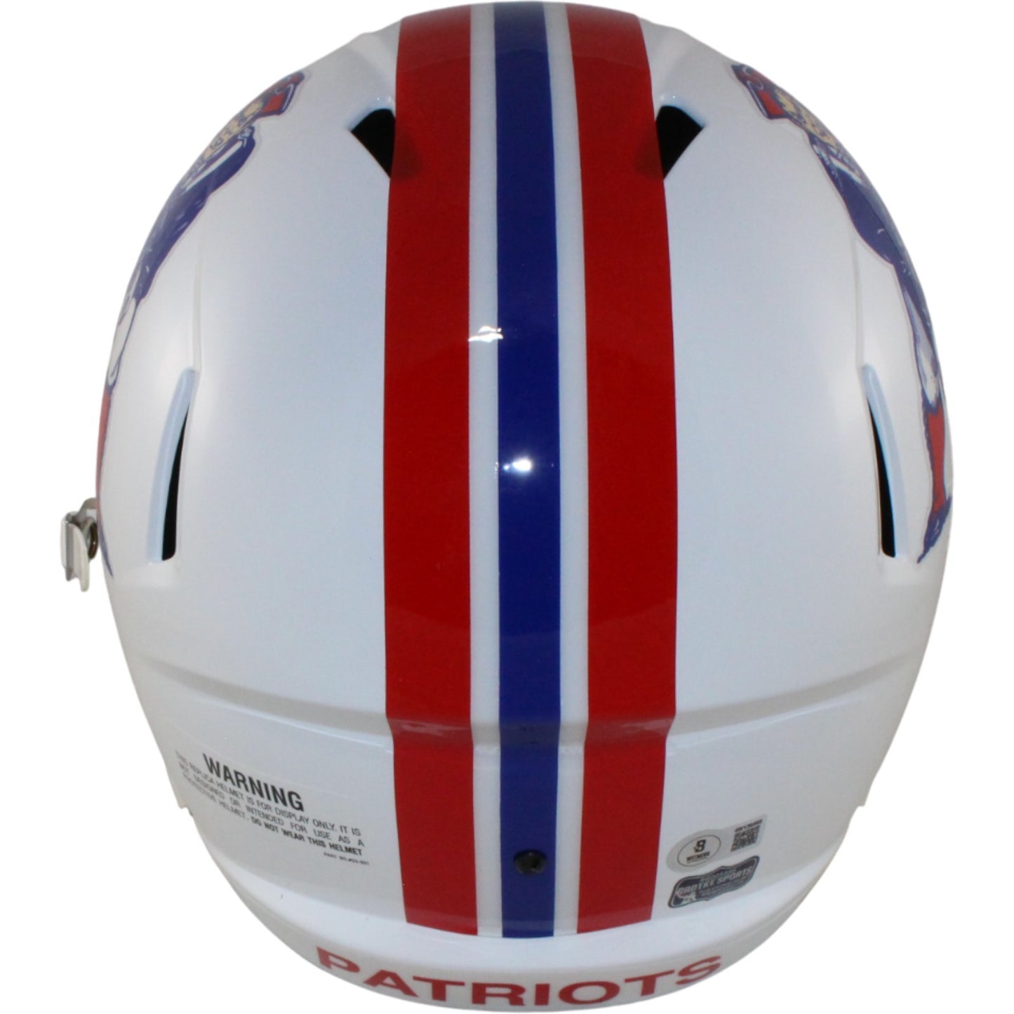 Rob Gronkowski New England Patriots Signed Full Size Throwback Replica Helmet