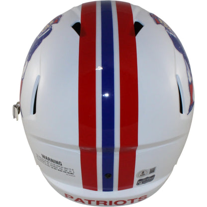 Rob Gronkowski New England Patriots Signed Full Size Throwback Replica Helmet